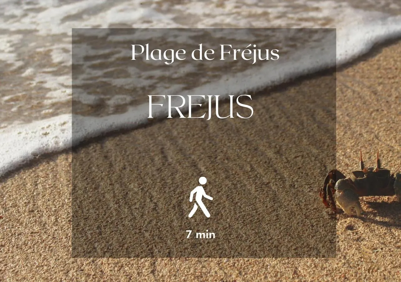 Appart - Le Saule Perche - 5 Pers - 500M Plage - Parking - Terrasses - Capitalchic Services Frejus Apartment
